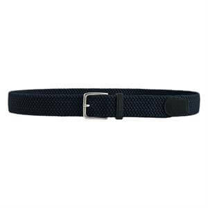 GANT Elastic Braided Belt - Evening Blue / Black